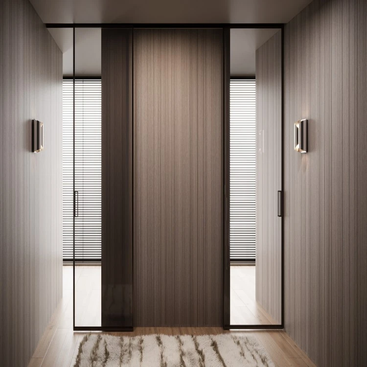 aluminum folding glass doors (6)